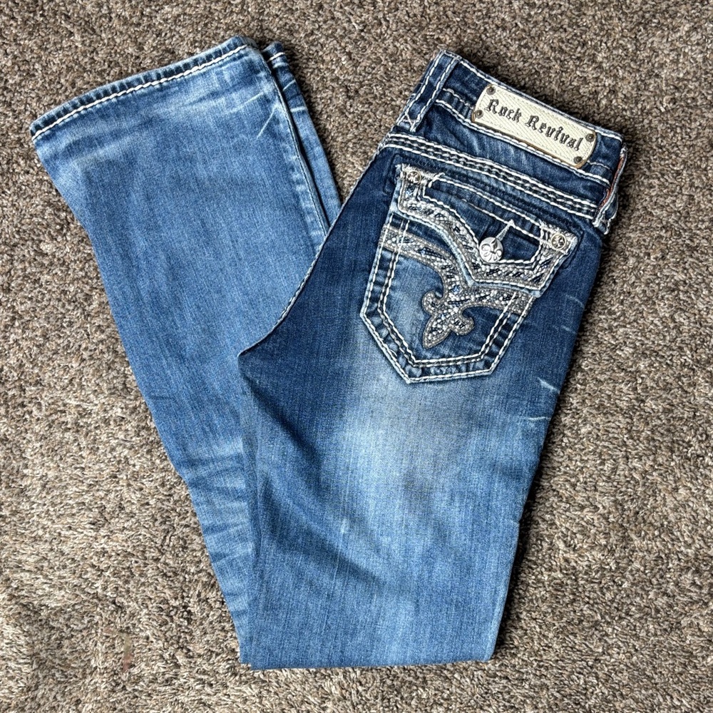 Rock Revival jeans Ginger easy boot Sz 27